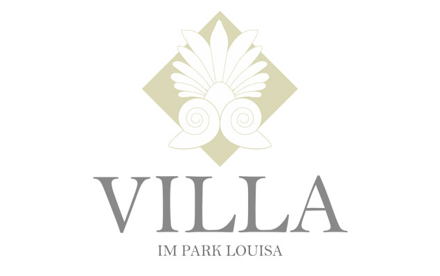 Logo-Entwicklung für das Immobilienprojekt „Villa im Park Louisa“.