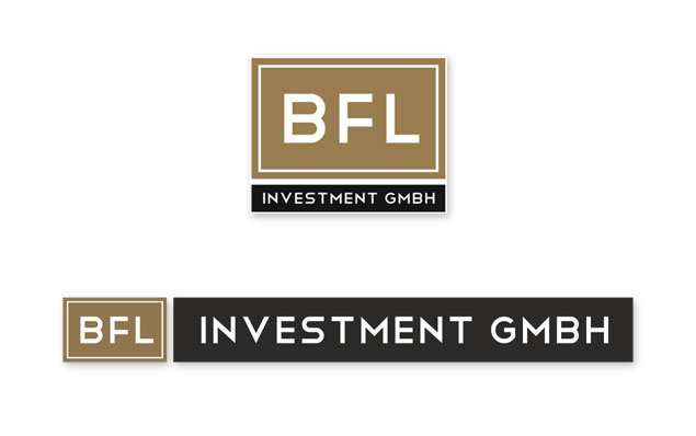 Logoentwicklung / Corporate Design BFL Investment GmbH in Frankfurt