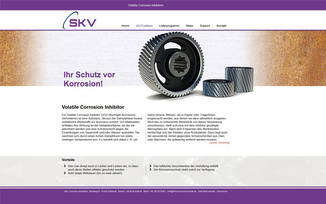 Programmierun SKV-Webseite