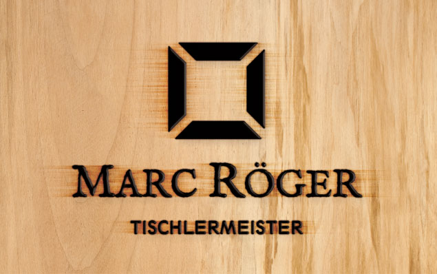 Logoentwicklung Tischlermeister Marc Röger