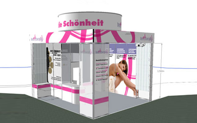 Konzeption Messestand