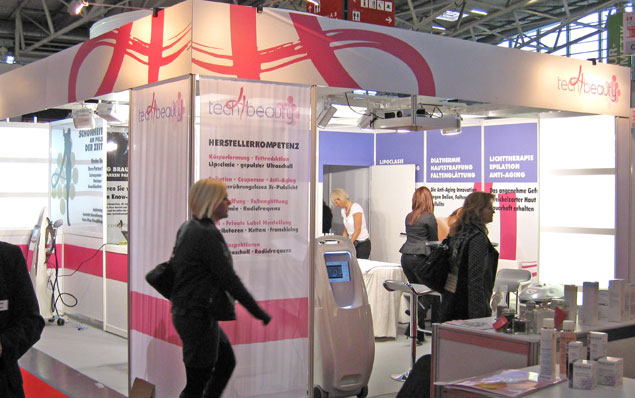 Konzeption Messestand Realbild