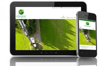 Referenzübersicht - Webseite f�r Landschaftsplanung Merger
